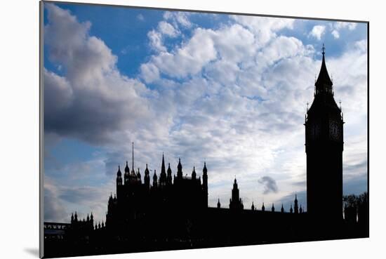 Houses of Parliament Westminster, London-Felipe Rodriguez-Mounted Photographic Print