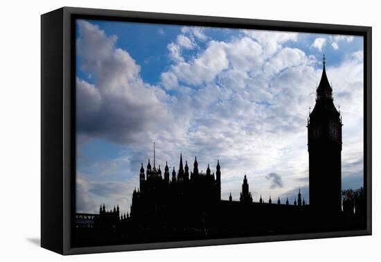 Houses of Parliament Westminster, London-Felipe Rodriguez-Framed Stretched Canvas