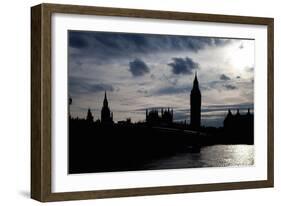 Houses of Parliament Westminster, London-Felipe Rodriguez-Framed Photographic Print