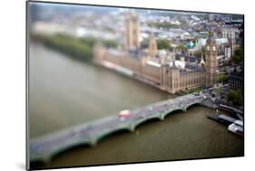 Houses of Parliament Westminster, London-Felipe Rodriguez-Mounted Photographic Print