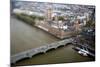 Houses of Parliament Westminster, London-Felipe Rodriguez-Mounted Photographic Print