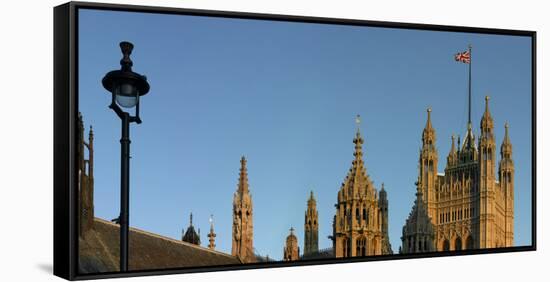 Houses of Parliament, Westminster, London-Richard Bryant-Framed Stretched Canvas