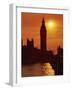 Houses of Parliament, Westminster, UNESCO World Heritage Site, London, England, United Kingdom-Kathy Collins-Framed Photographic Print