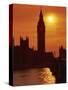 Houses of Parliament, Westminster, UNESCO World Heritage Site, London, England, United Kingdom-Kathy Collins-Stretched Canvas