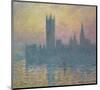 Houses of Parliament-Claude Monet-Mounted Art Print