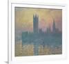 Houses of Parliament-Claude Monet-Framed Art Print