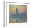 Houses of Parliament-Claude Monet-Framed Giclee Print