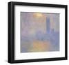 Houses of Parliament-Claude Monet-Framed Art Print