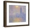 Houses of Parliament-Claude Monet-Framed Art Print