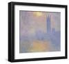 Houses of Parliament-Claude Monet-Framed Art Print