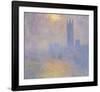 Houses of Parliament-Claude Monet-Framed Giclee Print