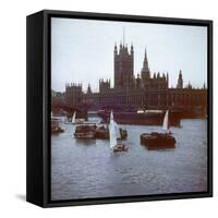 Houses of Parliament-null-Framed Stretched Canvas