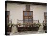 Houses of the Balconies, Orotava, Tenerife, Canary Islands, Spain-Jean Brooks-Stretched Canvas