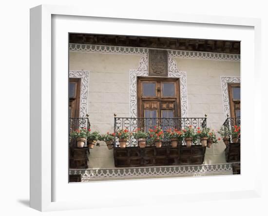 Houses of the Balconies, Orotava, Tenerife, Canary Islands, Spain-Jean Brooks-Framed Photographic Print