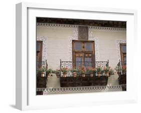 Houses of the Balconies, Orotava, Tenerife, Canary Islands, Spain-Jean Brooks-Framed Photographic Print