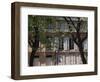 Houses on a Street in Toulouse, Midi Pyrenees, France-null-Framed Photographic Print