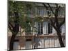 Houses on a Street in Toulouse, Midi Pyrenees, France-null-Mounted Photographic Print