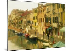 Houses on Canalside, the Ghetto, Venice, Veneto, Italy, Europe-Lee Frost-Mounted Photographic Print