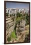 Houses on Edge of the Tajo Gorge, Spain-Julianne Eggers-Framed Photographic Print