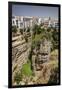 Houses on Edge of the Tajo Gorge, Spain-Julianne Eggers-Framed Photographic Print