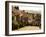 Houses on Gold Hill, Shaftesbury, United Kingdom-Glenn Beanland-Framed Premium Photographic Print