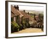 Houses on Gold Hill, Shaftesbury, United Kingdom-Glenn Beanland-Framed Photographic Print