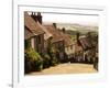 Houses on Gold Hill, Shaftesbury, United Kingdom-Glenn Beanland-Framed Photographic Print