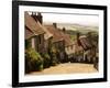 Houses on Gold Hill, Shaftesbury, United Kingdom-Glenn Beanland-Framed Photographic Print