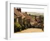 Houses on Gold Hill, Shaftesbury, United Kingdom-Glenn Beanland-Framed Photographic Print