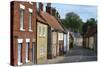 Houses on Knight Street, Little Walsingham, Norfolk, England, United Kingdom, Europe-Peter Richardson-Stretched Canvas