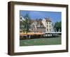 Houses on Meistaru Iela, Riga, Latvia-Peter Thompson-Framed Photographic Print