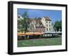 Houses on Meistaru Iela, Riga, Latvia-Peter Thompson-Framed Photographic Print