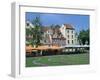 Houses on Meistaru Iela, Riga, Latvia-Peter Thompson-Framed Photographic Print