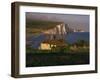 Houses on Seaford Head Overlooking the Seven Sisters, East Sussex, England, United Kingdom, Europe-Tomlinson Ruth-Framed Photographic Print