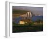 Houses on Seaford Head Overlooking the Seven Sisters, East Sussex, England, United Kingdom, Europe-Tomlinson Ruth-Framed Photographic Print