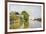 Houses on the Achterzaan-Claude Monet-Framed Giclee Print