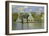 Houses on the Bank of the River Zaan, 1871/72-Claude Monet-Framed Giclee Print