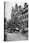 Houses on the Brodbankengasse, Danzig, C1922-null-Stretched Canvas