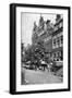 Houses on the Brodbankengasse, Danzig, C1922-null-Framed Giclee Print