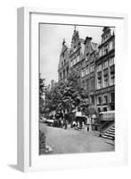 Houses on the Brodbankengasse, Danzig, C1922-null-Framed Giclee Print