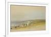 Houses on the Cliff Edge at Villers-Sur-Mer, 1869-Edgar Degas-Framed Giclee Print