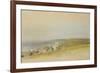 Houses on the Cliff Edge at Villers-Sur-Mer, 1869-Edgar Degas-Framed Giclee Print