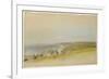 Houses on the Cliff Edge at Villers-Sur-Mer, 1869-Edgar Degas-Framed Giclee Print