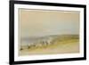 Houses on the Cliff Edge at Villers-Sur-Mer, 1869-Edgar Degas-Framed Giclee Print