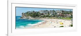 Houses on the Coast, Bronte Beach, Sydney, New South Wales, Australia-null-Framed Photographic Print