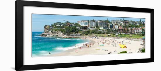 Houses on the Coast, Bronte Beach, Sydney, New South Wales, Australia-null-Framed Photographic Print