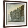 Houses on the Corner of Chancery Lane and Fleet Street, City of London, 1798-William Capon-Framed Giclee Print