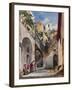 Houses on the Costiera of the Sorrentine Peninsula-Giacinto Gigante-Framed Giclee Print