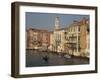 Houses on the Grand Canal in Venice, UNESCO World Heritage Site, Veneto, Italy, Europe-Rainford Roy-Framed Photographic Print