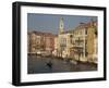 Houses on the Grand Canal in Venice, UNESCO World Heritage Site, Veneto, Italy, Europe-Rainford Roy-Framed Photographic Print